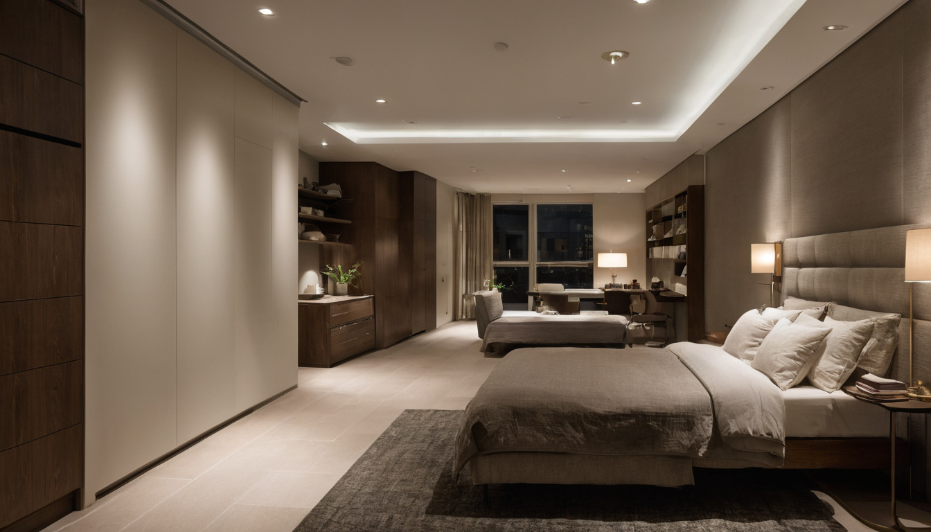 Luxury interior image showing How much furniture belongs in a bedroom before the layout feels crowded