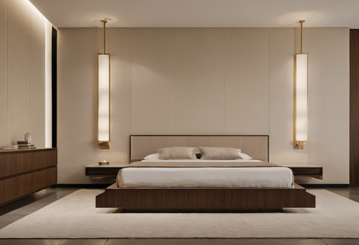 Luxury interior image showing What hidden problems appear when there is too much furniture in a bedroom